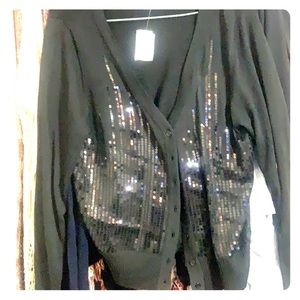 Sweater with sequins